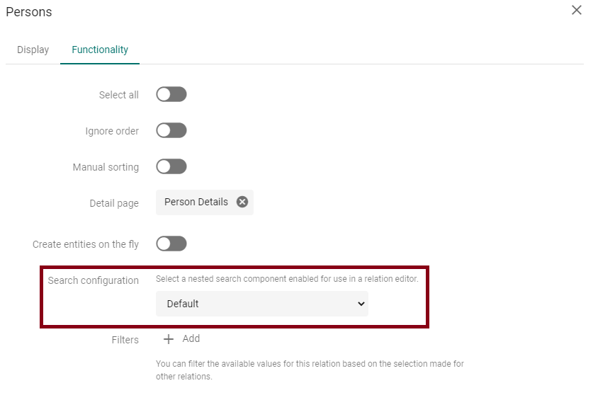 Sitecore Content Hub: How to extend the search for choosing an entity ...